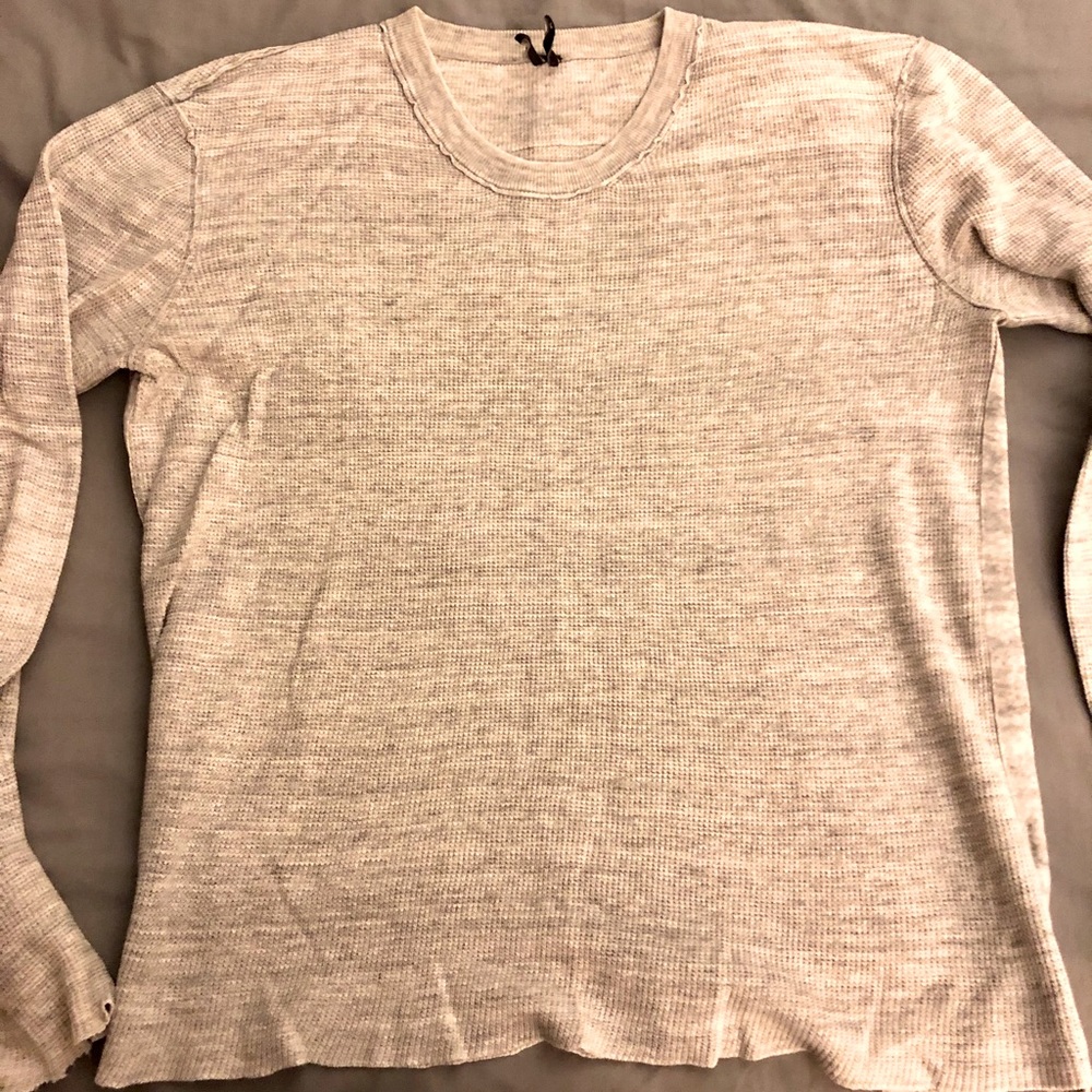IRO Waffle Knit Long Sleeve T-Shirt